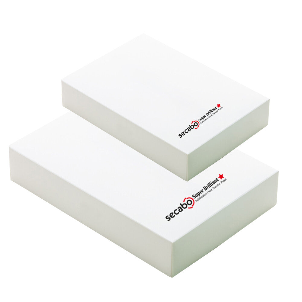 100 feuilles Secabo Super Brillant papier à sublimation A4
