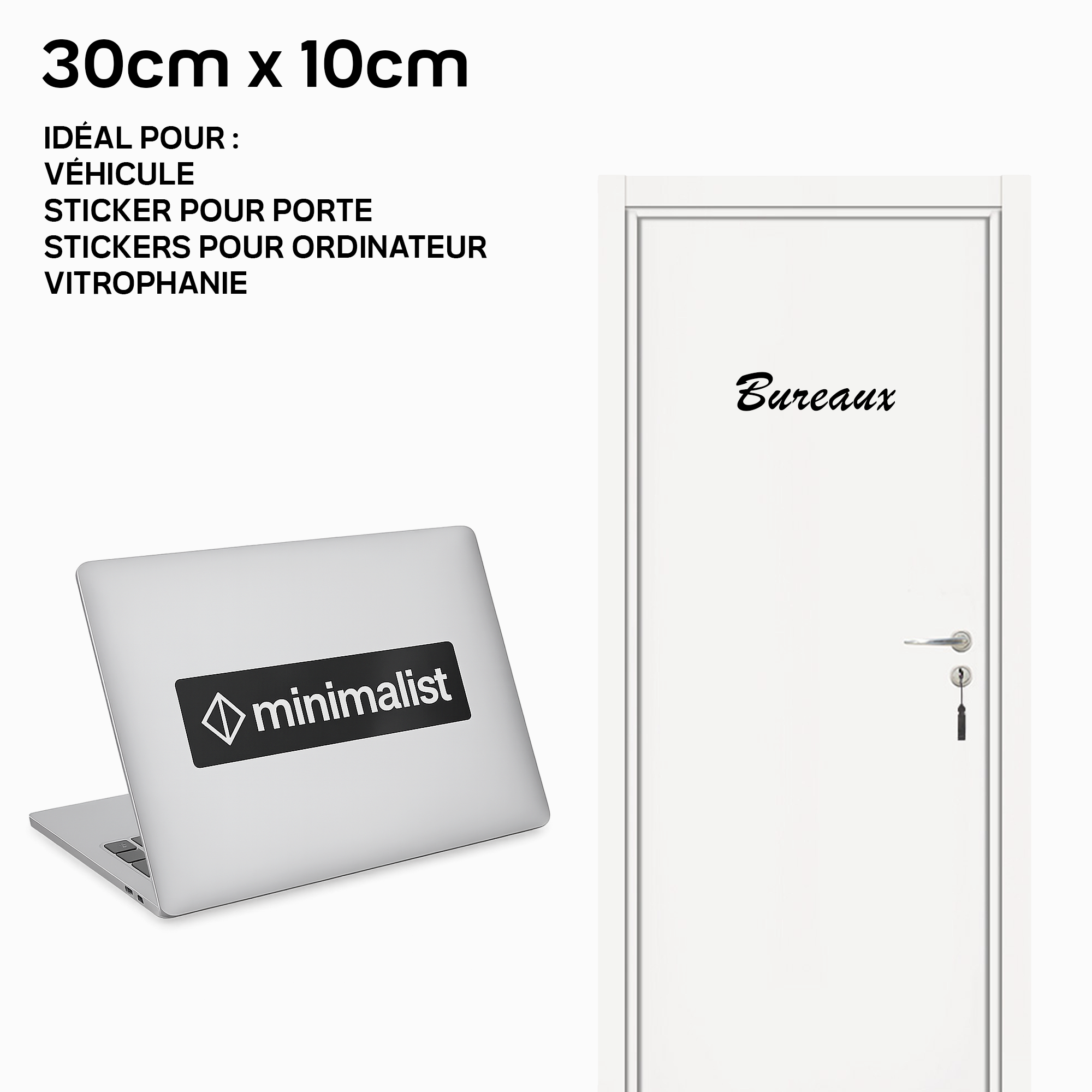 Stickers UV DTF - Par taille de visuel