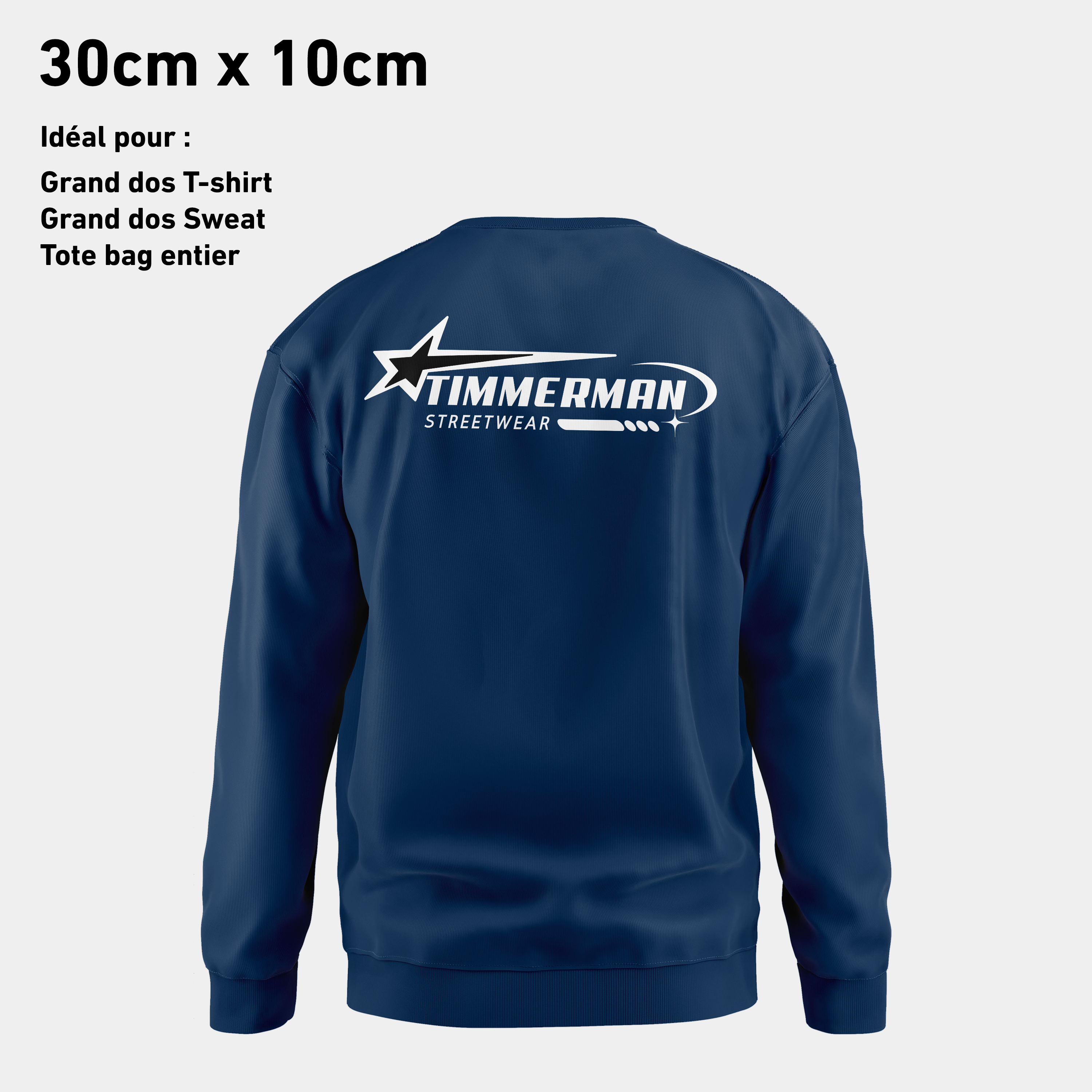 Transfert DTF - Par taille de visuel