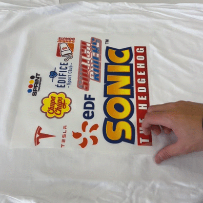 Transfert DTF - En planche - Sprint Transfert