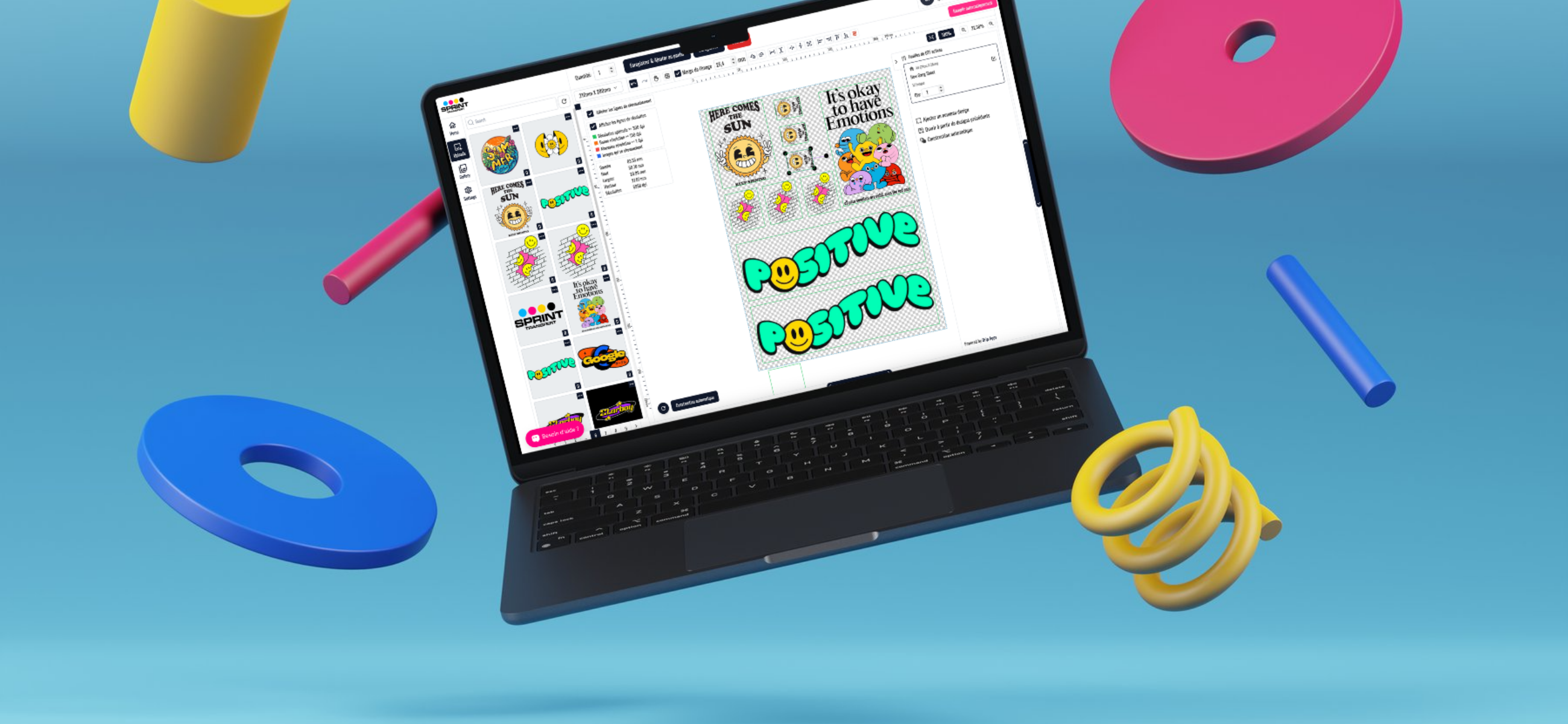 Éditeur de feuille DTF