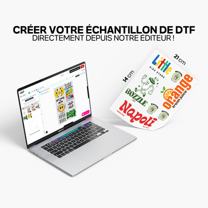 Échantillon Stickers UV DTF GRATUIT