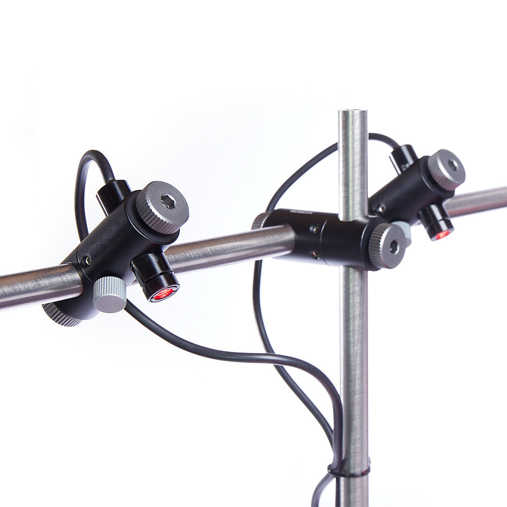 Laser modulaire à double croix Secabo avec porte-accessoires pour attache rapide