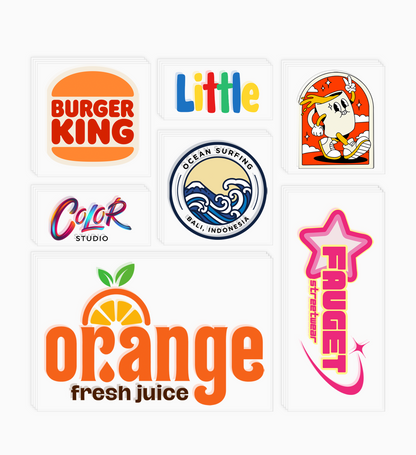 Transfert DTF - Par taille de visuel