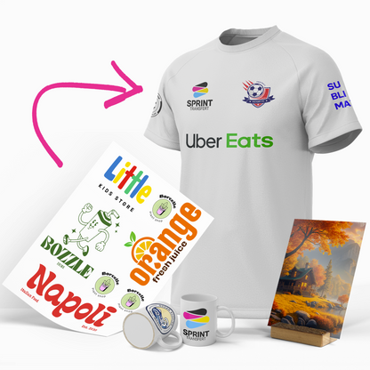 Sublimation pour textile - En planche