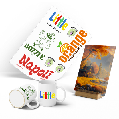 Sublimation pour objet - Par taille de visuel